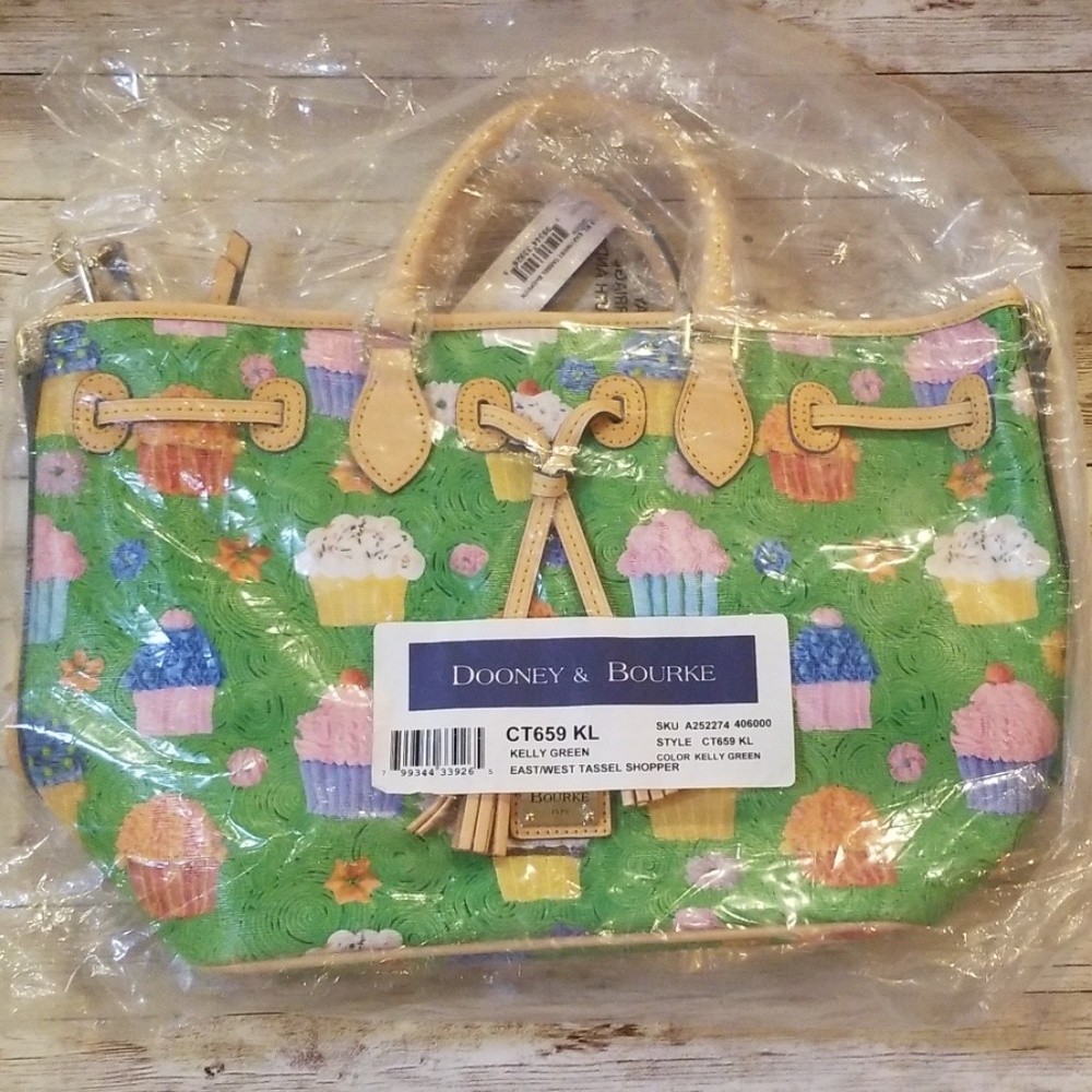 Dooney & Bourke Kelly Green East West Purse